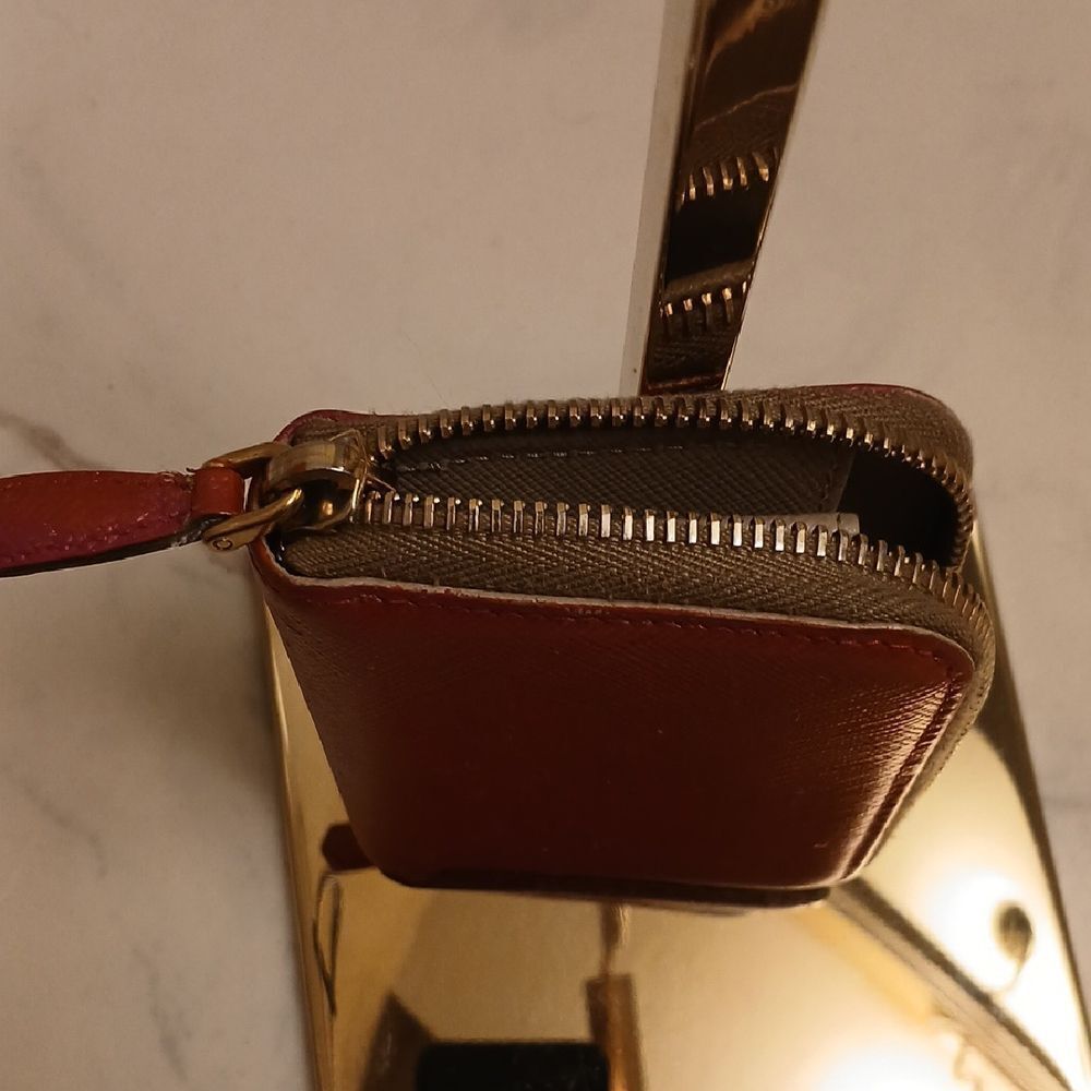 Prada Pink Saffiano Leather Wallet - Picture 4 of 8
